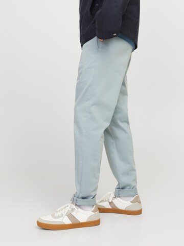 JACK & JONES Slim fit Chino trousers 'MARCO BOWIE' in Green