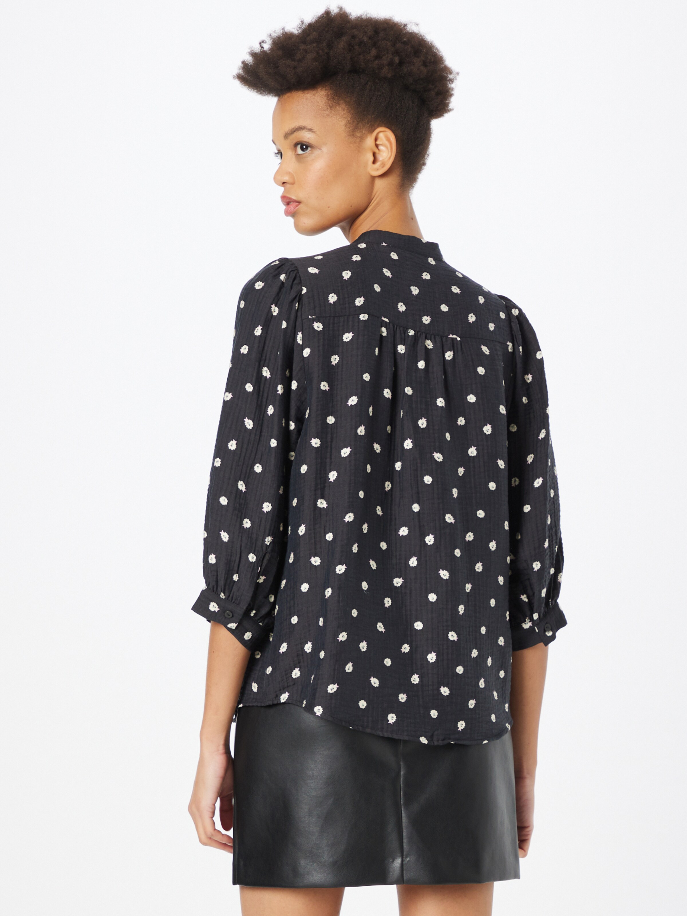 Frauen Blusen & Tuniken MOSS COPENHAGEN Bluse 'Sigrida' in Schwarz - QW71665 Frauen Blusen & Tuniken MOSS COPENHAGEN Bluse 'Sigrida' in Schwarz - QW71665