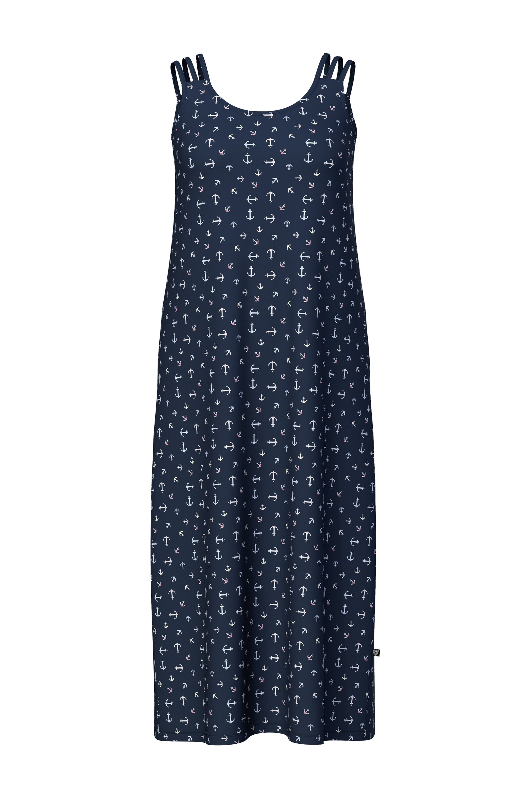 Ulla Popken Nachthemd in nachtblau, Produktansicht