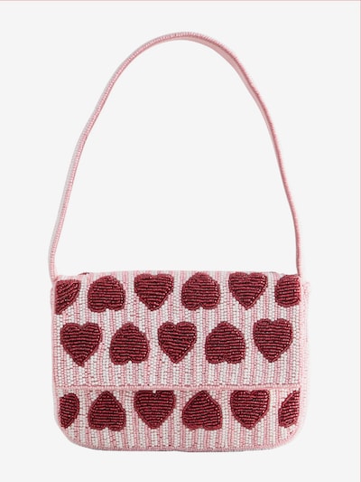Rankinė ant peties 'Heart Beaded' iš Next, spalva – rožinė / vyno raudona spalva, Prekių apžvalga