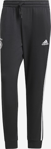 ADIDAS SPORTSWEAR Regular Workout Pants in Black: front