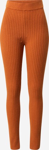 LEVI'S ® Tapered Leggings 'Rib Bottom Sweater Set' in Oranje: voorkant