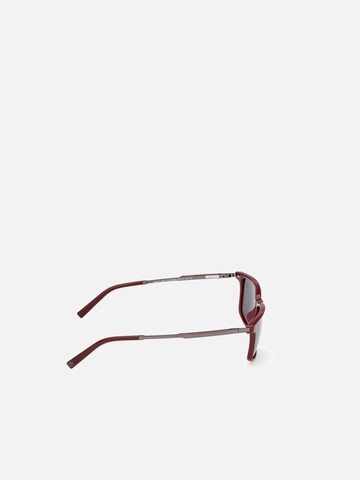 TIMBERLAND - Gafas de sol 'Timberland TB00071 Shiny dark red 57/14/140 MAN Sunglasses' en rojo