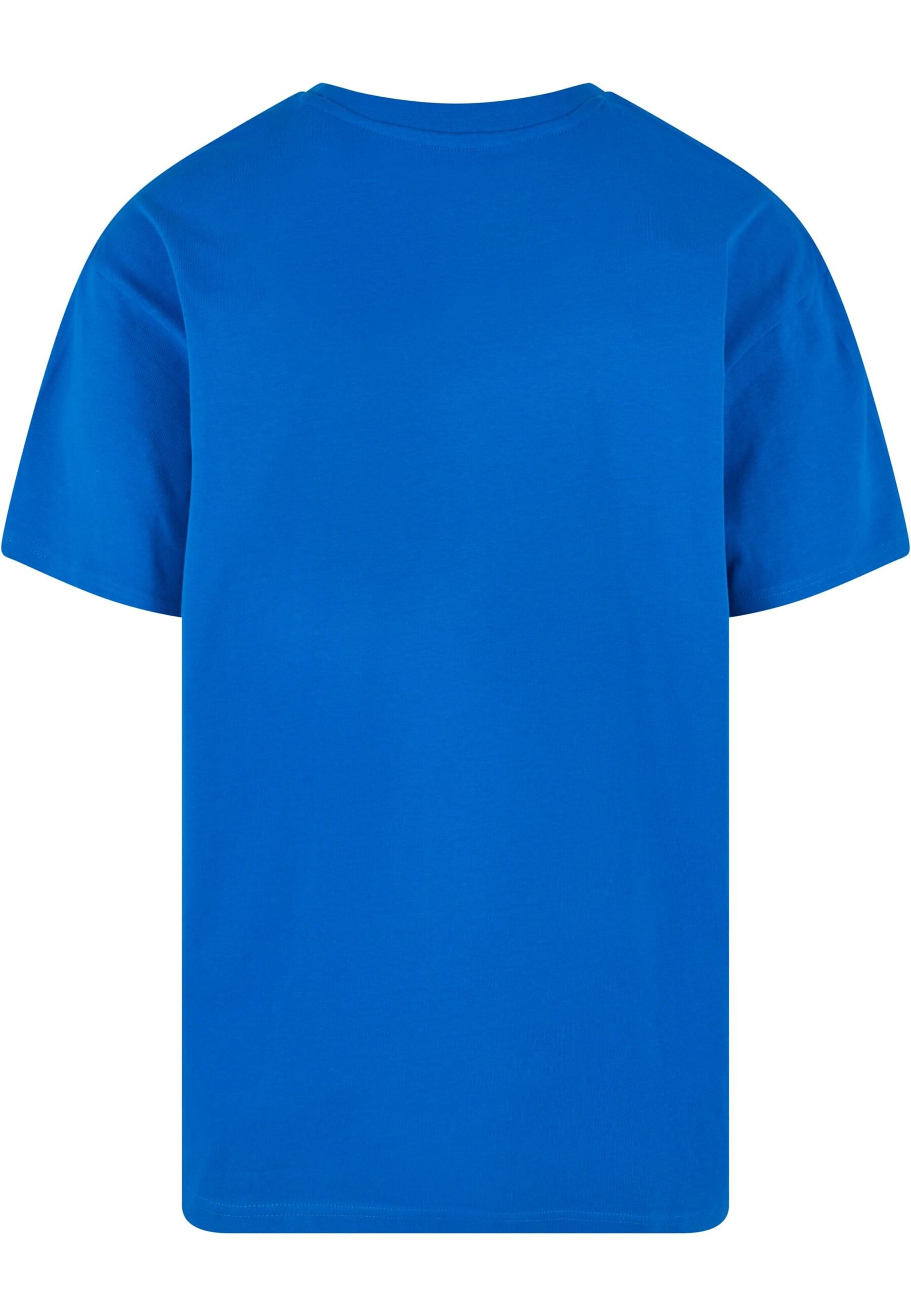 MT Upscale Tričko 'Athletic Club' - Modrá