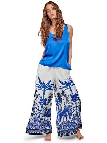 Loosefit Pantalon de pyjama Gisela en bleu