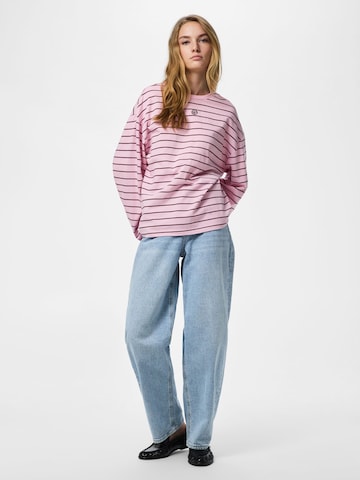 PIECES Shirts 'PCSADIE BARREL' i pink