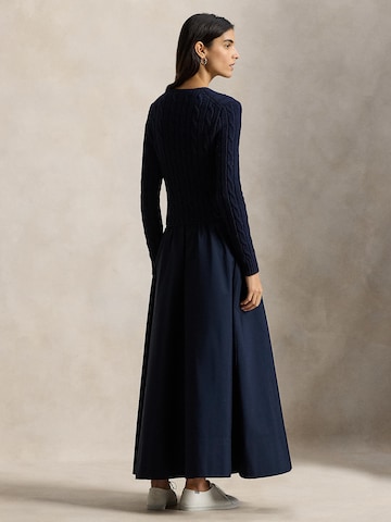 Rochie de la Polo Ralph Lauren pe albastru