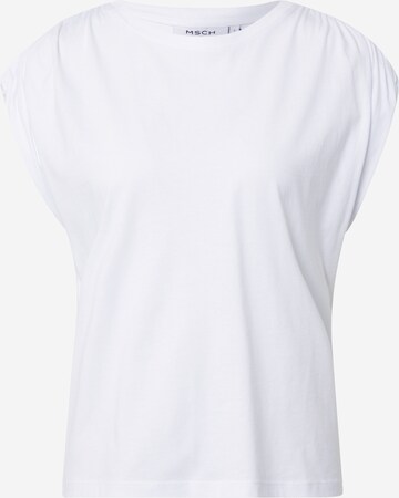 MSCH COPENHAGEN Μπλουζάκι σε λευκό: μπροστά