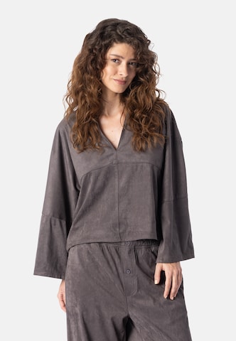 Camicia da donna 'Ethel' di Elias Rumelis in grigio: frontale