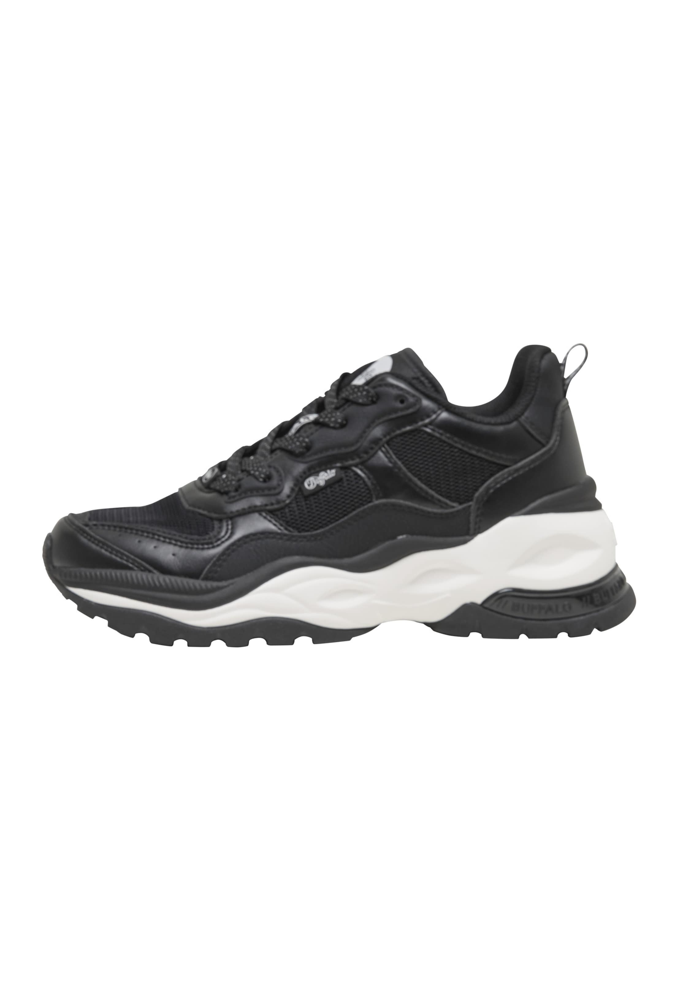 Sneaker bassa di BUFFALO in nero: frontale