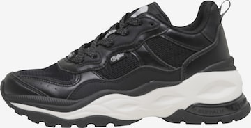 Sneaker bassa di BUFFALO in nero: frontale