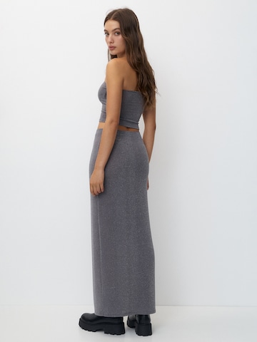 Pull&Bear Skirt in Grey