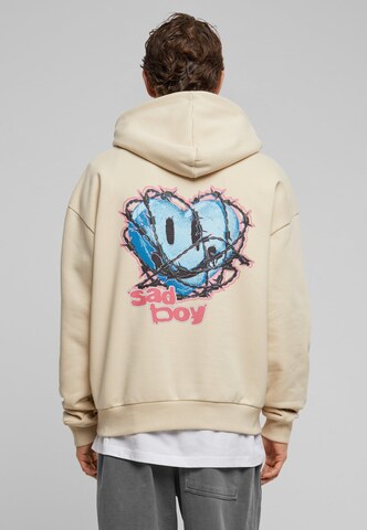 MT Upscale - Sweatshirt 'Sad Boy' em bege: frente