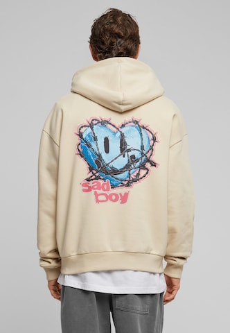 MT Upscale Sweatshirt 'Sad Boy' in Beige: predná strana