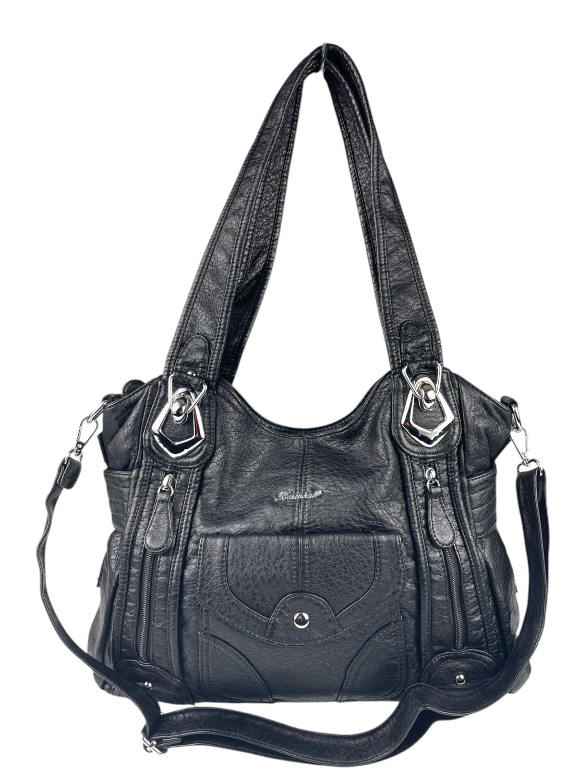 Borsa a spalla di Kumixi in nero