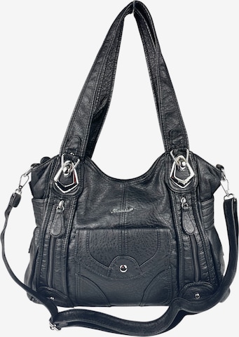 Kumixi - Bolso de hombro en negro: frente