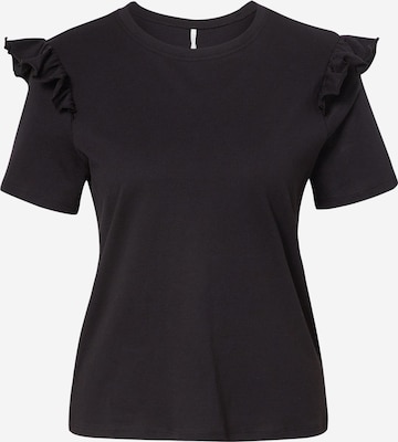 ONLY - Camiseta 'MAJA' en negro: frente