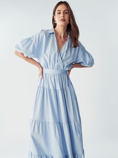 Willa Šaty 'Sole' - pastelová modrá, Produkt