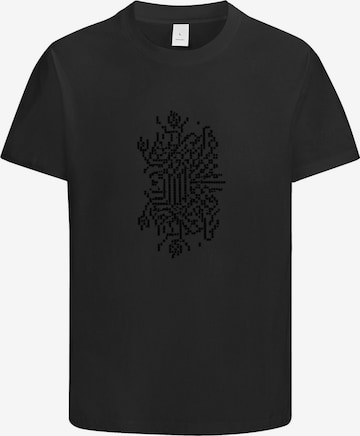 HUSKSWARE Shirt in Schwarz: Vorderseite