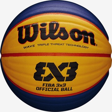 Balle 'Fiba 3x3 Official' WILSON en jaune : devant