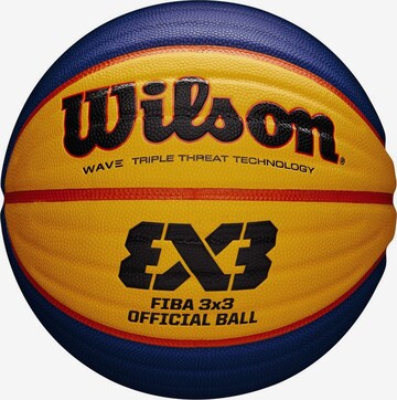 WILSON Bal 'Fiba 3x3 Official' in Geel: voorkant