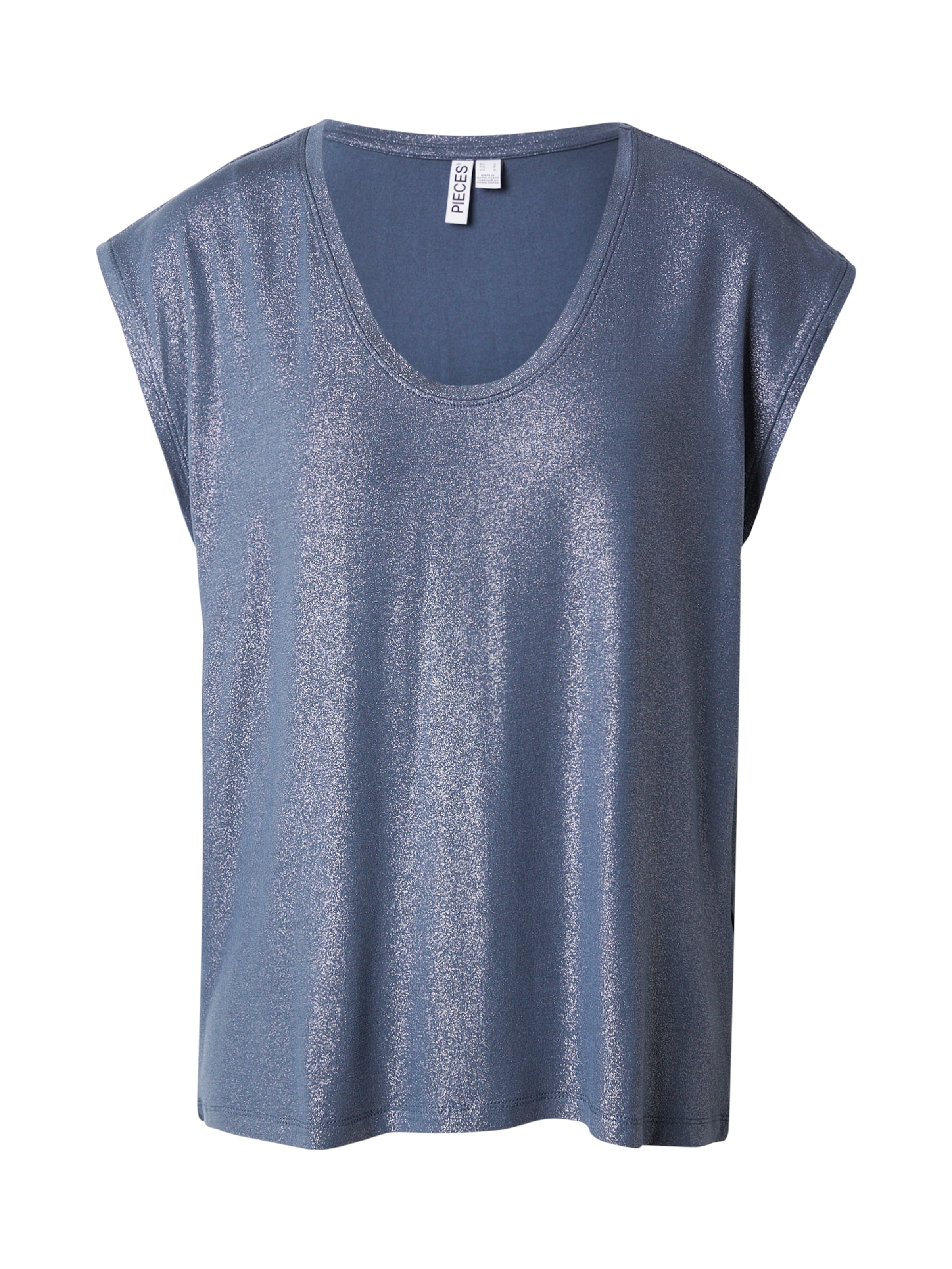 PIECES Curve Футболка 'PCALICE' в Синий: спереди