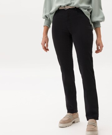 BRAX Slim fit Pants 'CAROLA' in Black: front