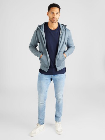 G-Star RAW Regular Fit Sweatjakke i blå