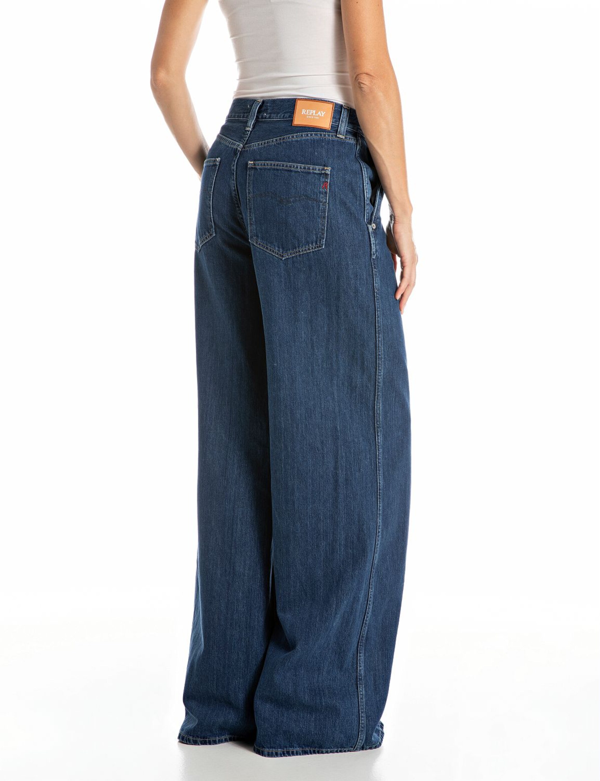 REPLAY Wide leg Jeans in Blue