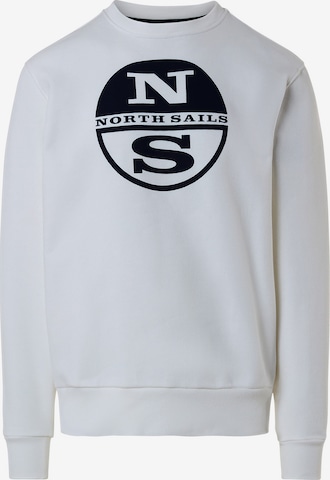 North Sails Sweater in White: front