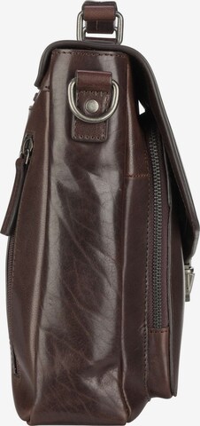 LEONHARD HEYDEN Document Bag in Brown