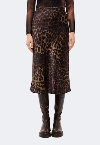 Hailys Skirt 'Na44la' in Brown: front