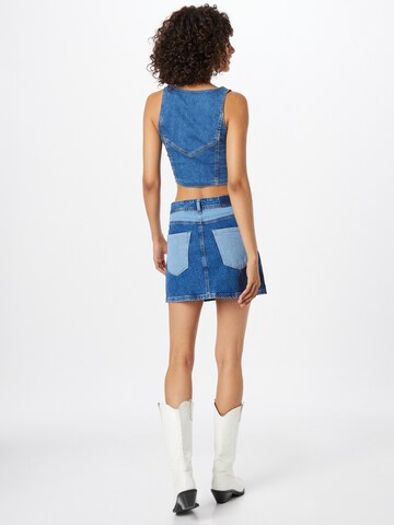 River Island Rok in Blauw