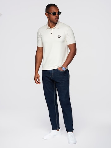 Ombre Shirt‌ in Weiß