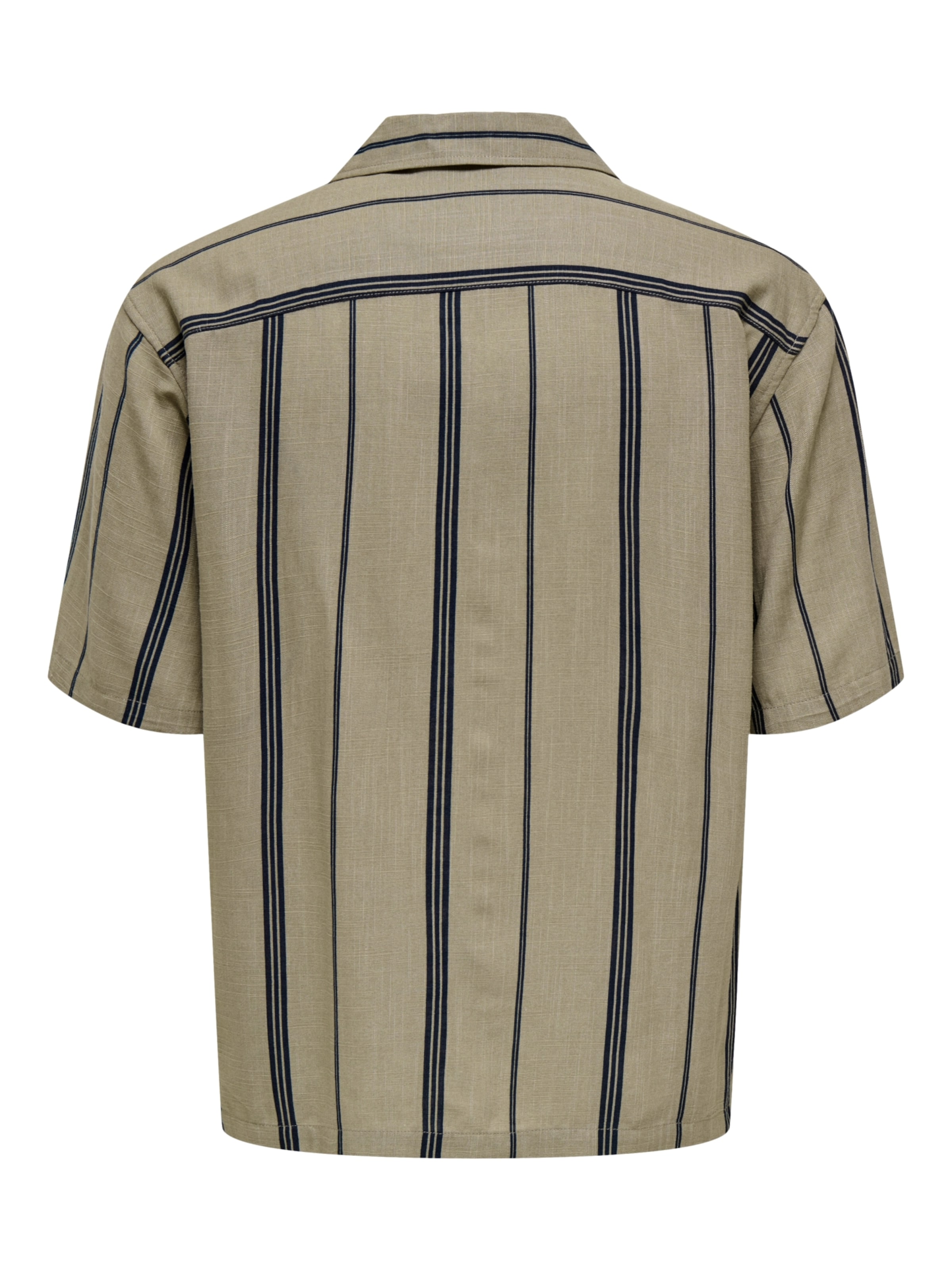 Only & Sons Comfort Fit Hemd 'ONSSTEPAN' in Braun