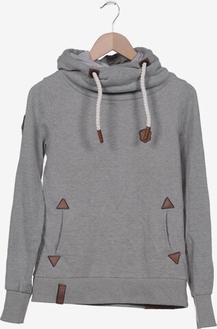 naketano Sweatshirt & Zip-Up Hoodie in S in Grey: front