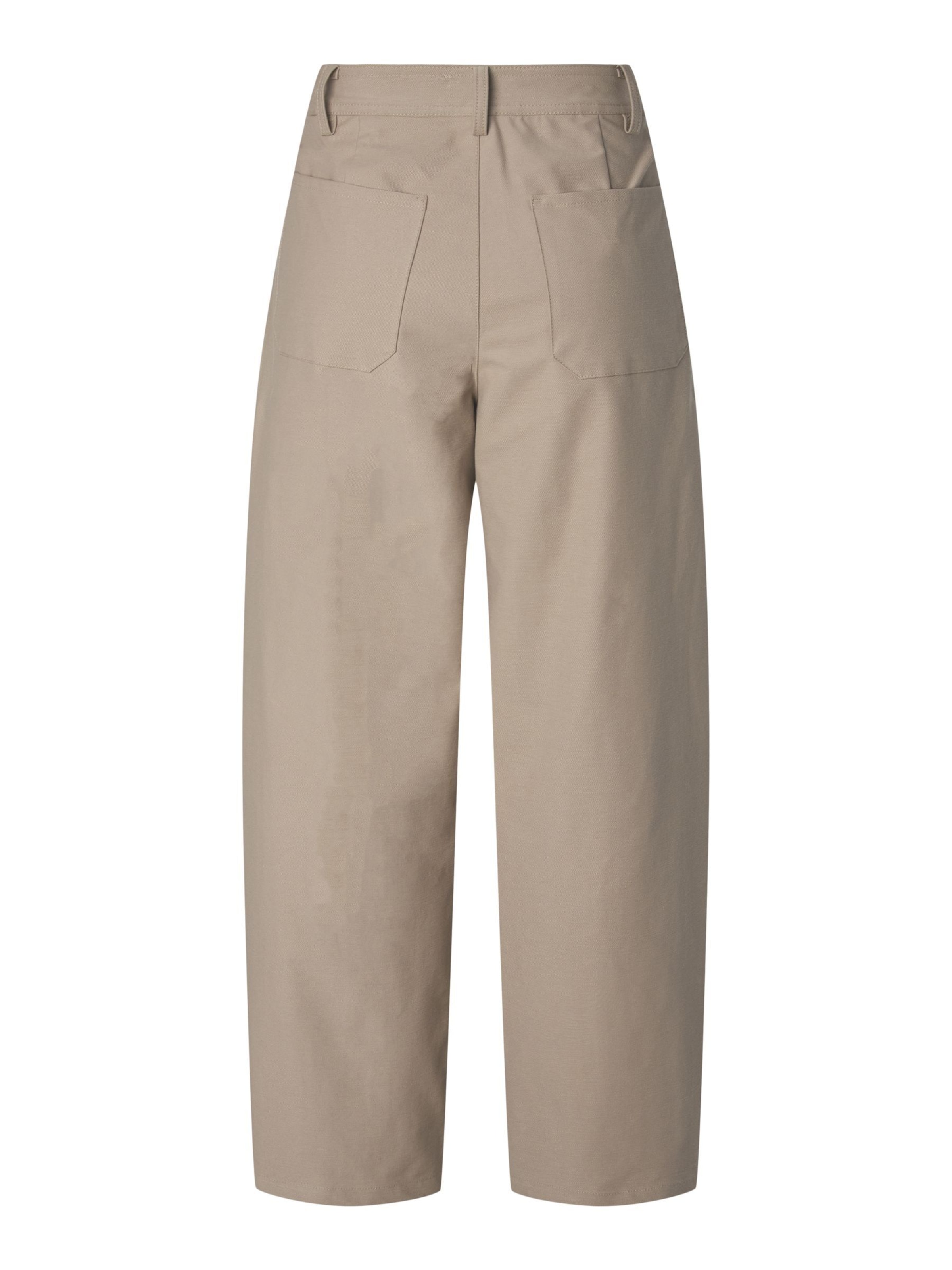 PIECES Tønde Bukser ' PCRIKKE' i beige