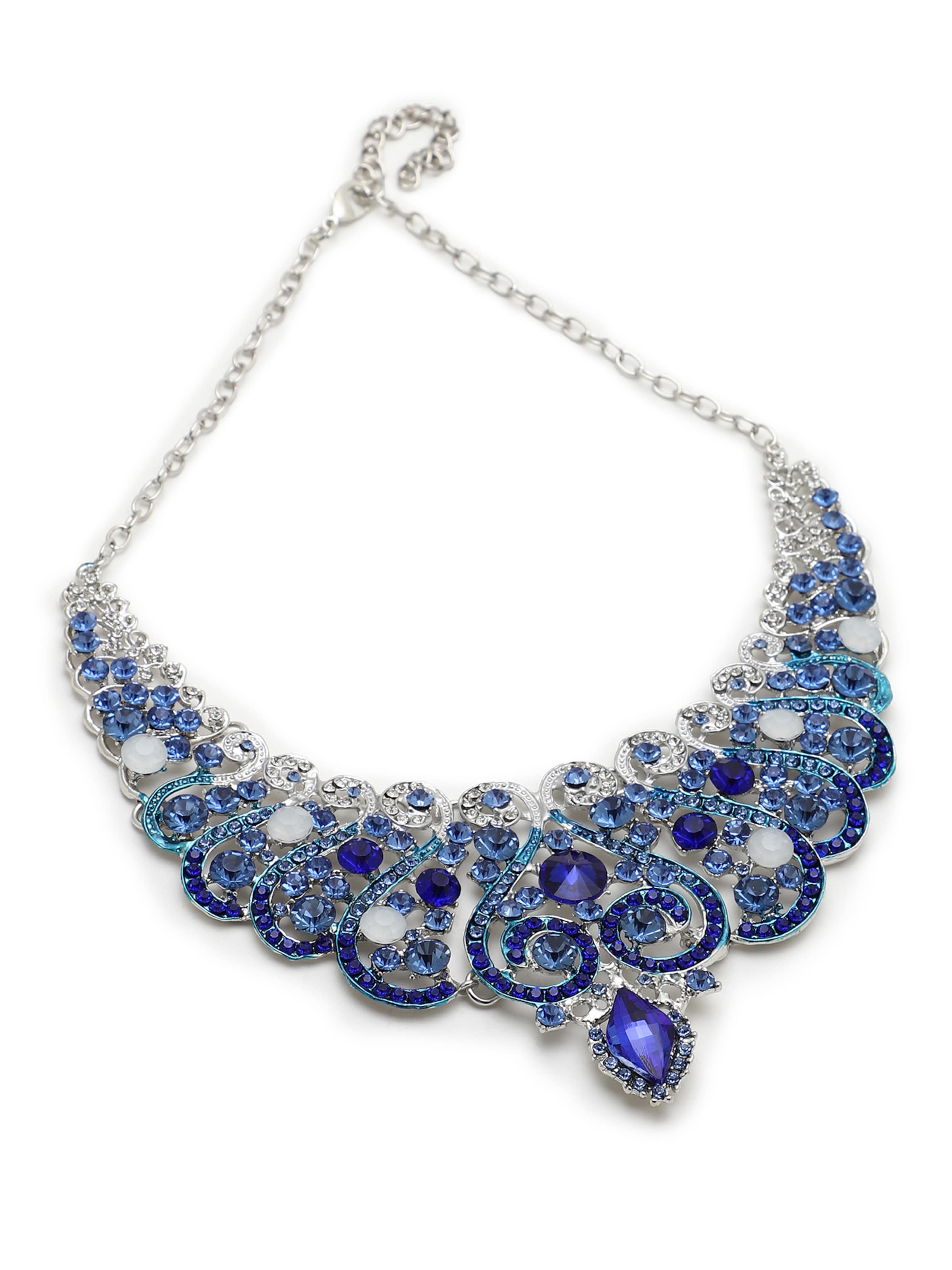 Set di gioielli ' Rainu ' di SOHI in blu