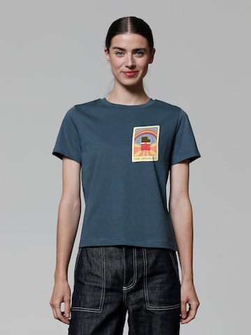 T-shirt 'Tarot The Chocolate' Watapparel en bleu : devant