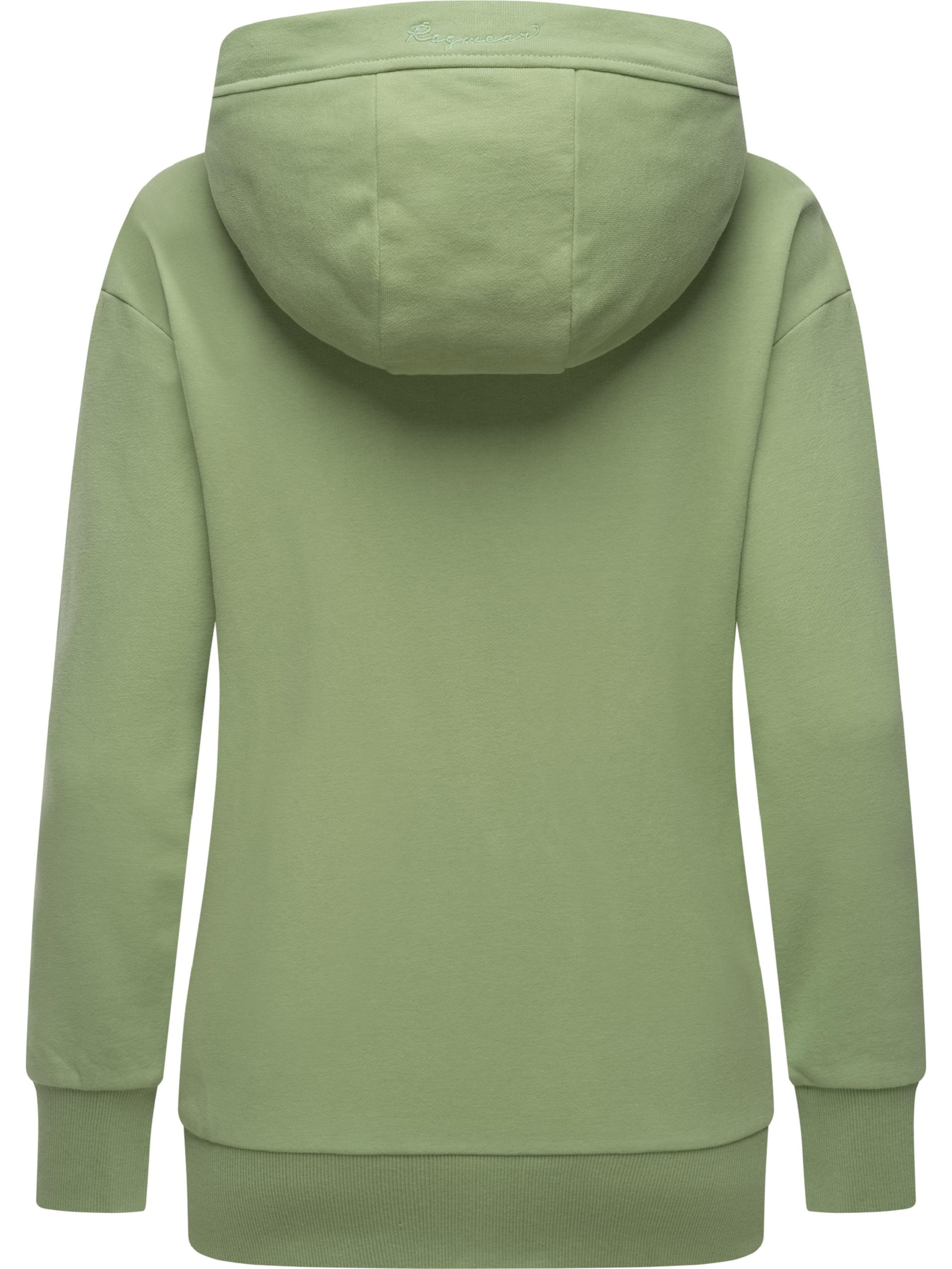 Ragwear Zip-Up Hoodie 'Yodis' in Green