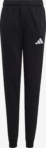 ADIDAS PERFORMANCE Tapered Workout Pants 'Entrada26' in Black: front