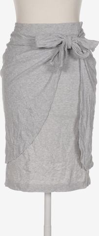 hessnatur Skirt in XS in Grey: front