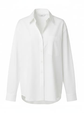 WEARABLE STORIES Bluse 'Tess' i hvid: forside