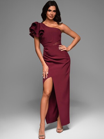 Ombre Abendkleid‌‌ in Rot