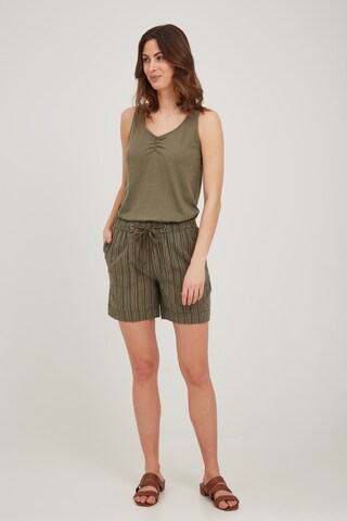 Fransa Top in Green