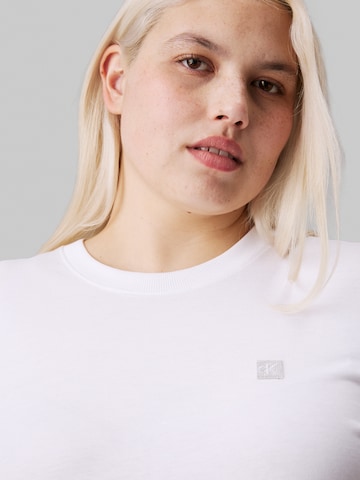 Calvin Klein Jeans tavaline Särk, värv valge