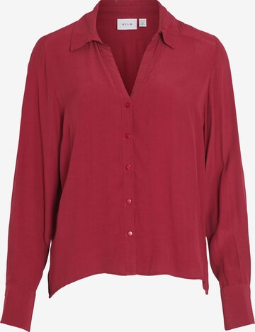 VILA Blouse 'Fini' in Rood: voorkant