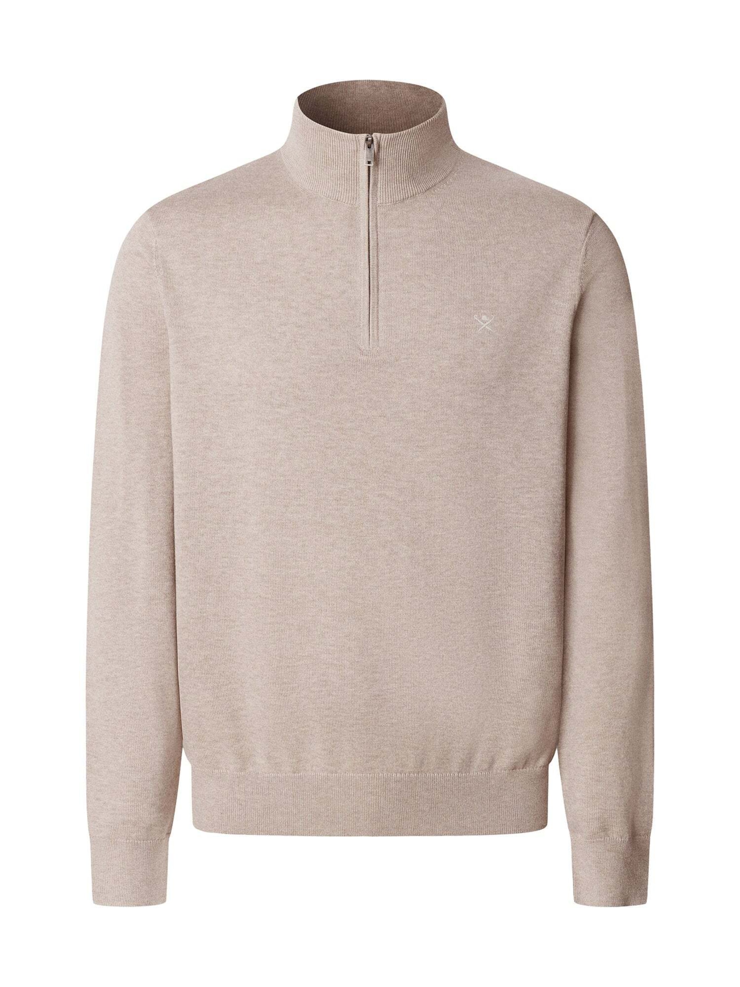 Hackett London Trui 'Ess' in Beige: voorkant