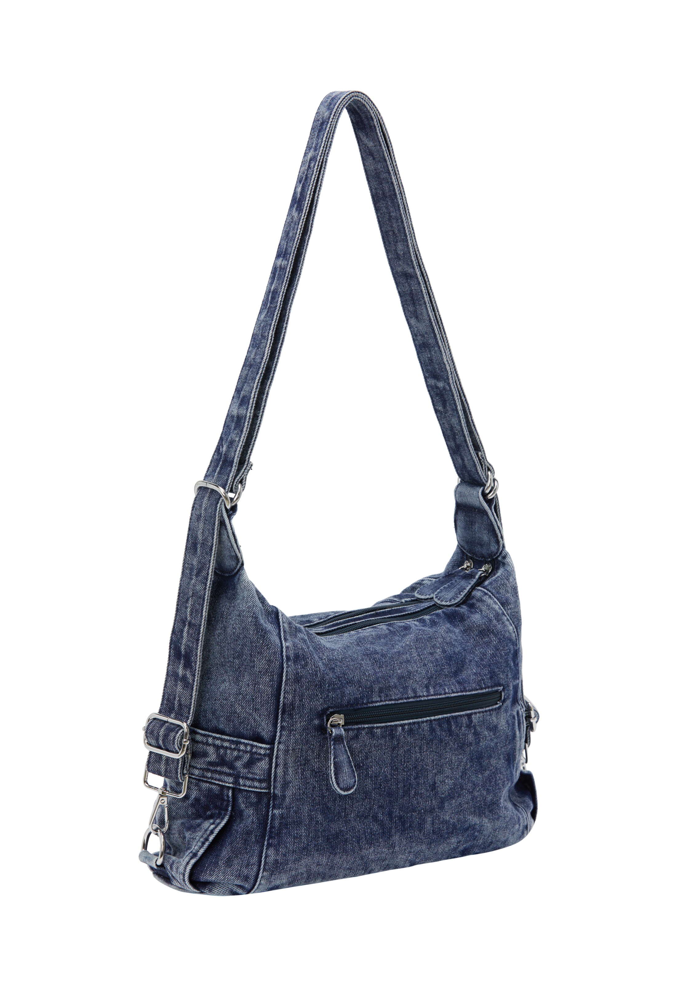 myMo ROCKS Schultertasche in Blau