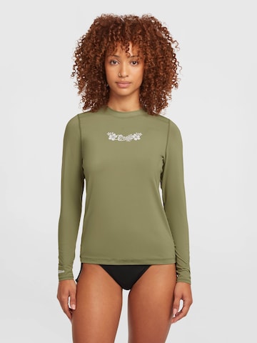 O'NEILL Funktionsshirt 'Skins' in Grün: Vorderseite